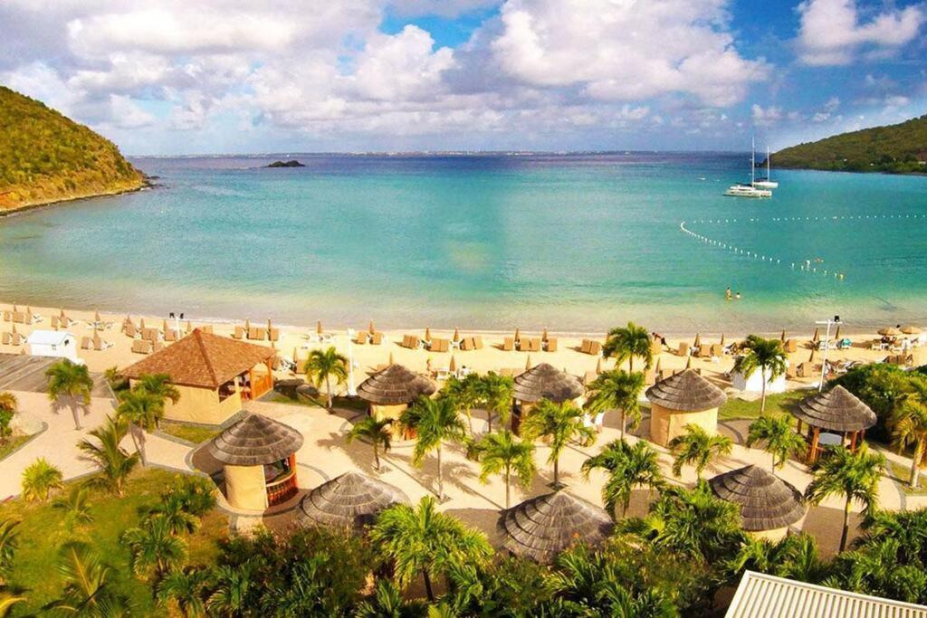 Le Palmier Bleu, Cocon Tropical, Plage & Piscine Anse Marcel Exterior foto
